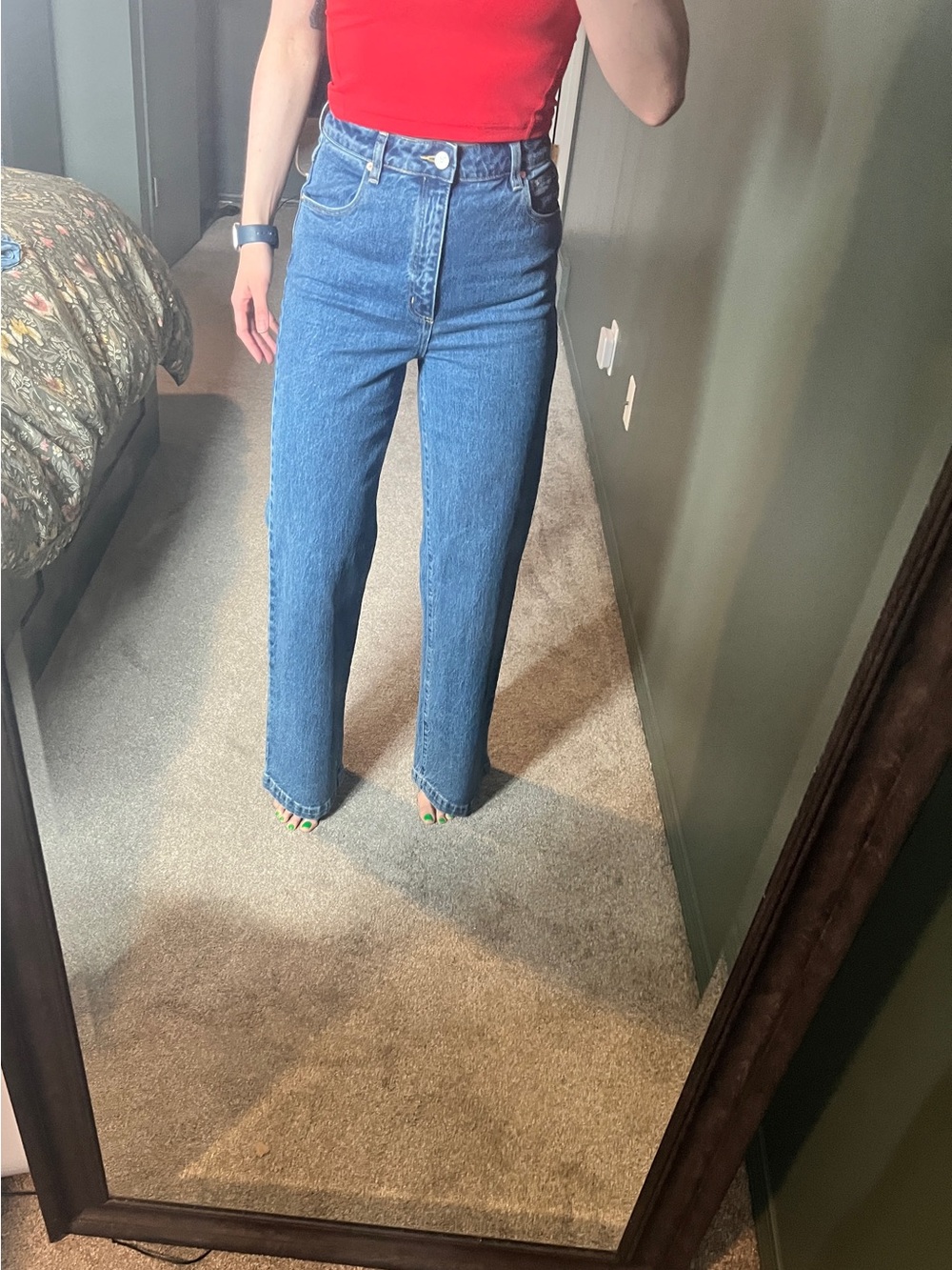 Abrand 94 High and Wide Women’s Jeans - Blue